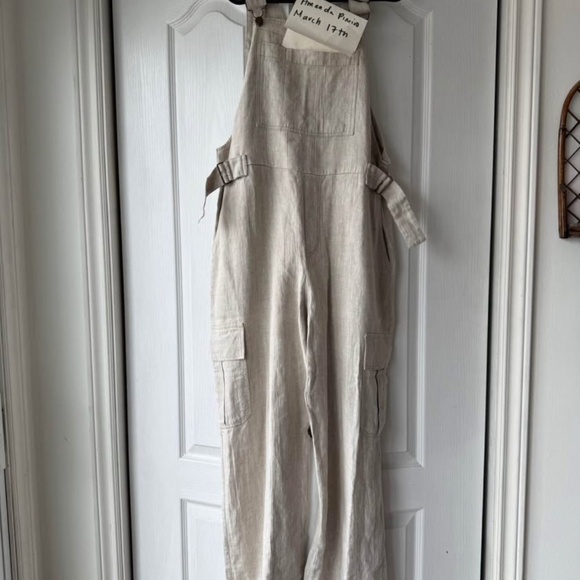 LinenTales Elm Overalls NWT - Picture 2 of 3